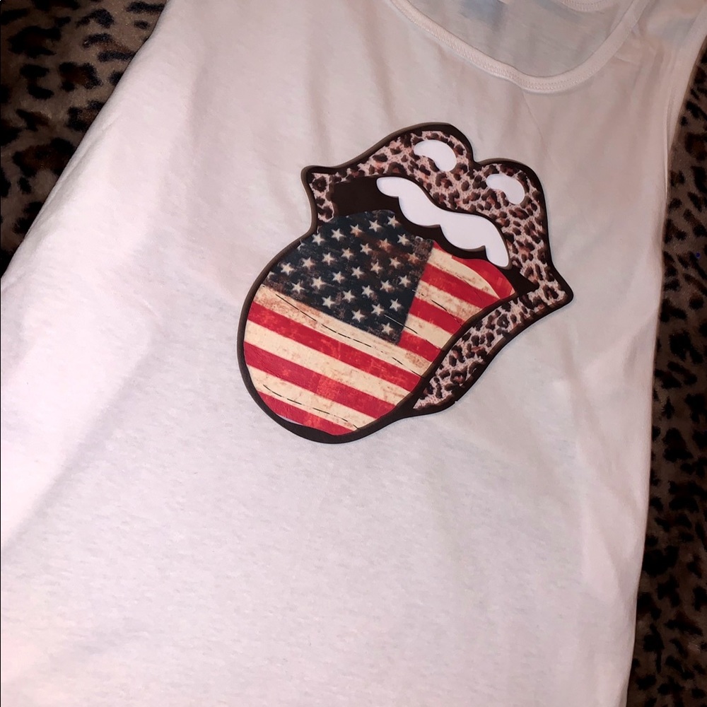 “Rolling Stones” American leapord print